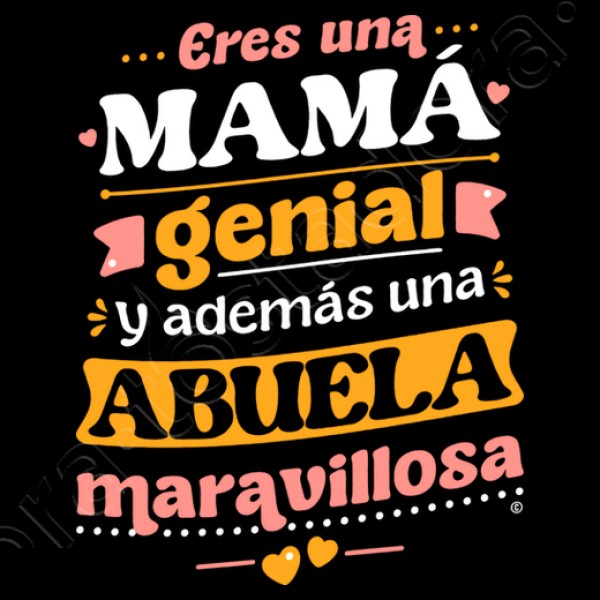 Mamu00e1 genial Abuela maravillosa