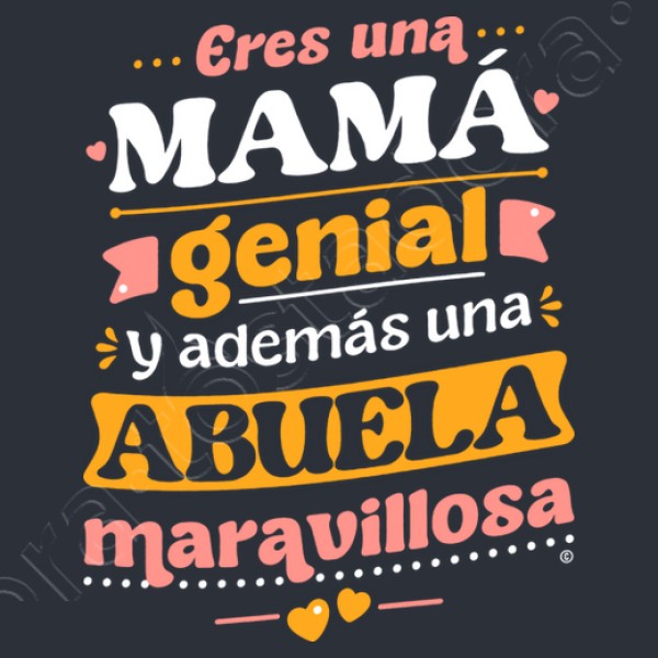 Mamu00e1 genial Abuela maravillosa