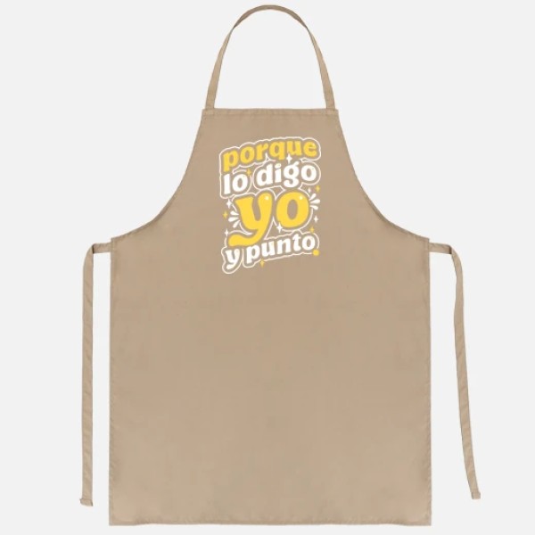 Porque lo digo yo y punto