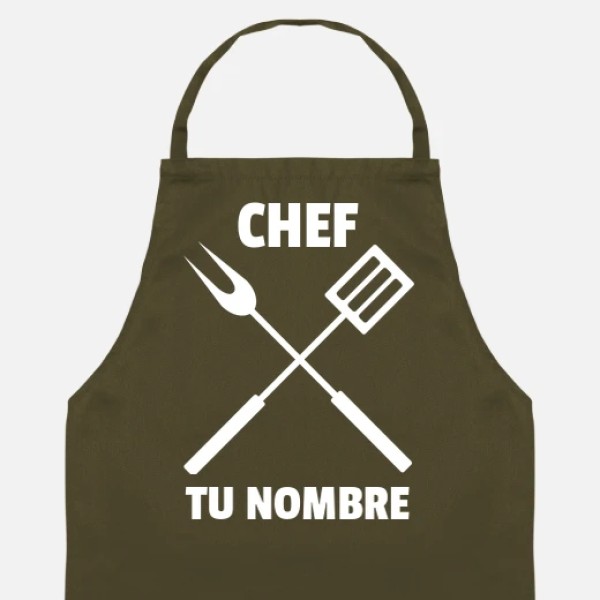Chef - Nombre personalizable