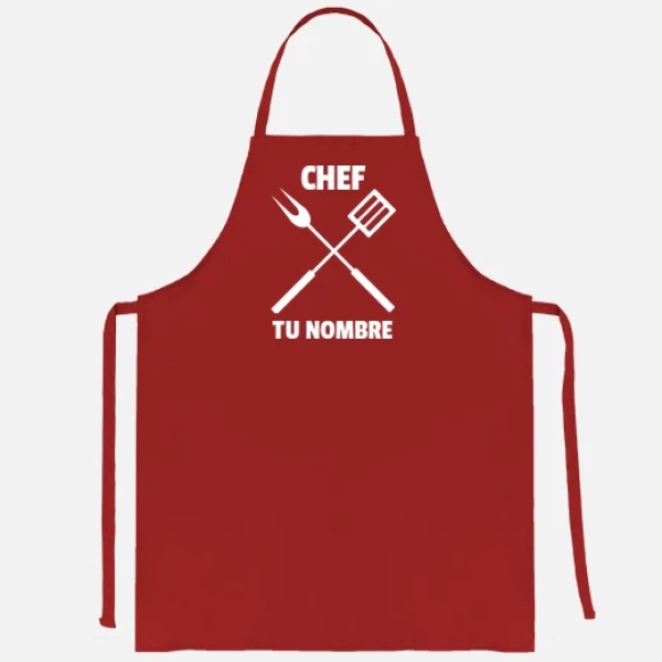 Chef - Nombre personalizable