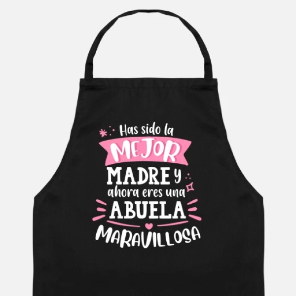 Abuela maravillosa blanco