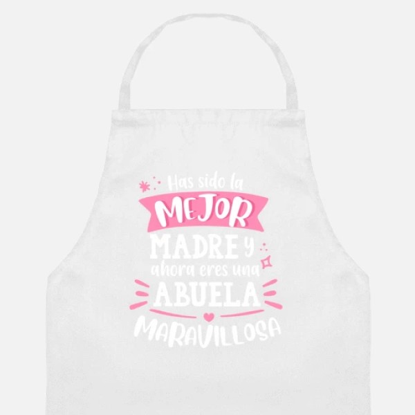 Abuela maravillosa blanco