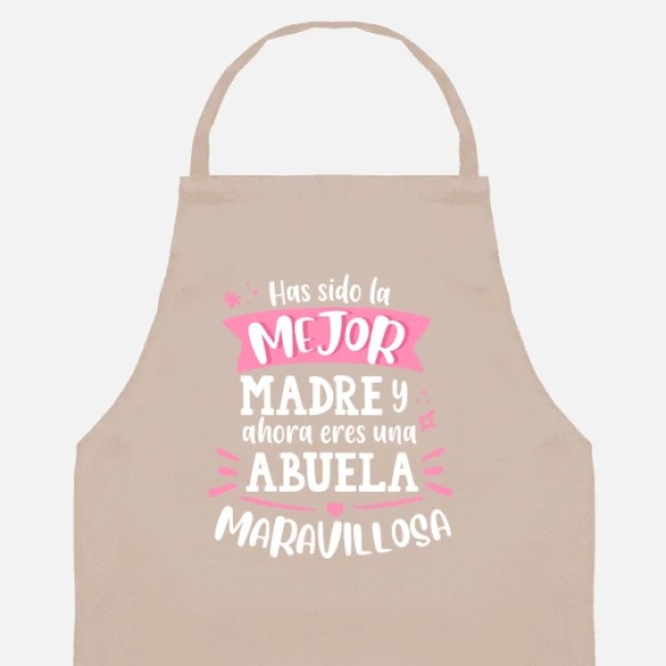 Abuela maravillosa blanco