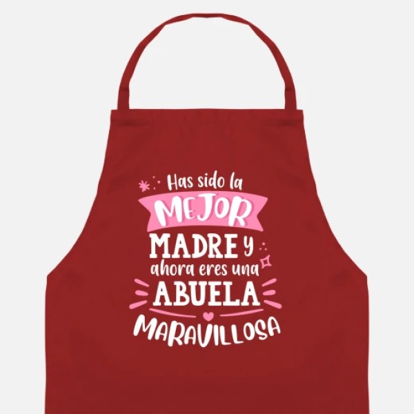 Abuela maravillosa blanco