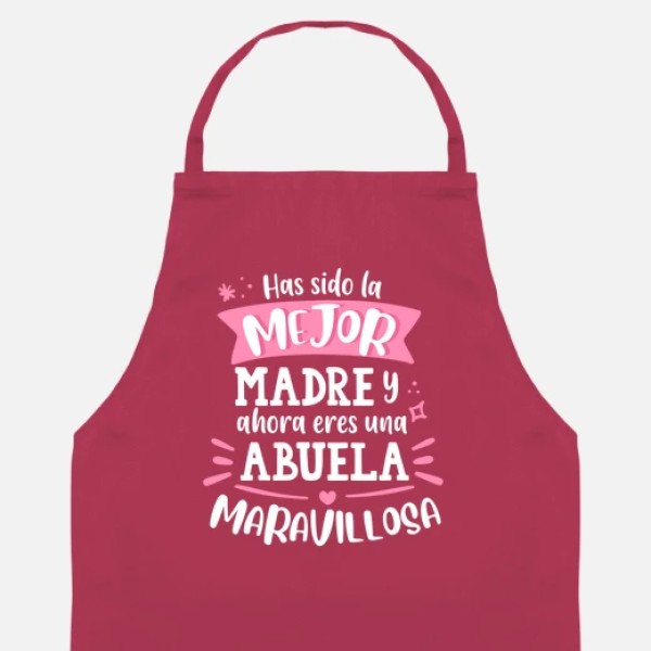 Abuela maravillosa blanco