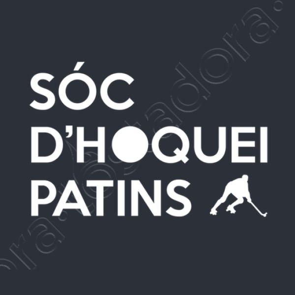 SOC DHOQUEI PATINS BLANC