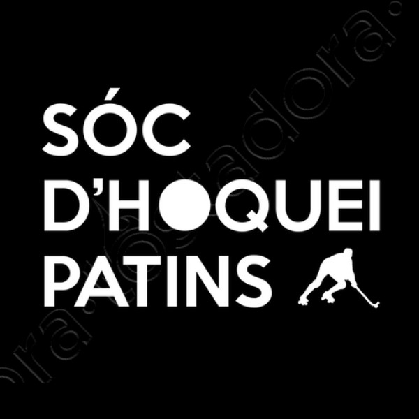 SOC DHOQUEI PATINS BLANC