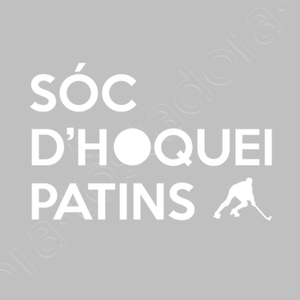 SOC DHOQUEI PATINS BLANC