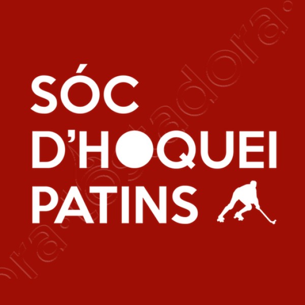 SOC DHOQUEI PATINS BLANC