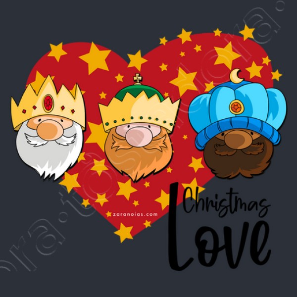 Reyes magos Christmas love