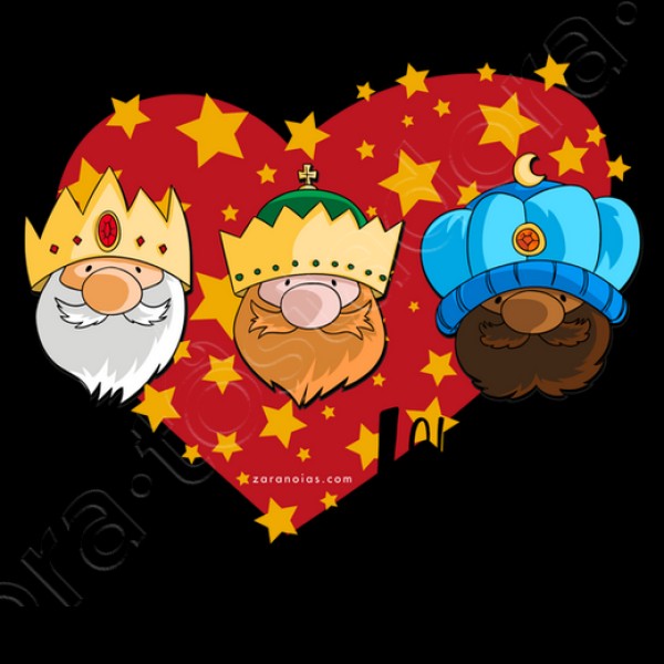 Reyes magos Christmas love