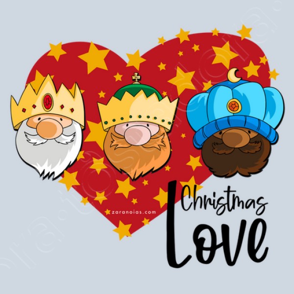 Reyes magos Christmas love