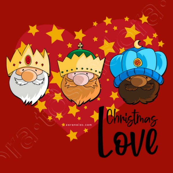 Reyes magos Christmas love