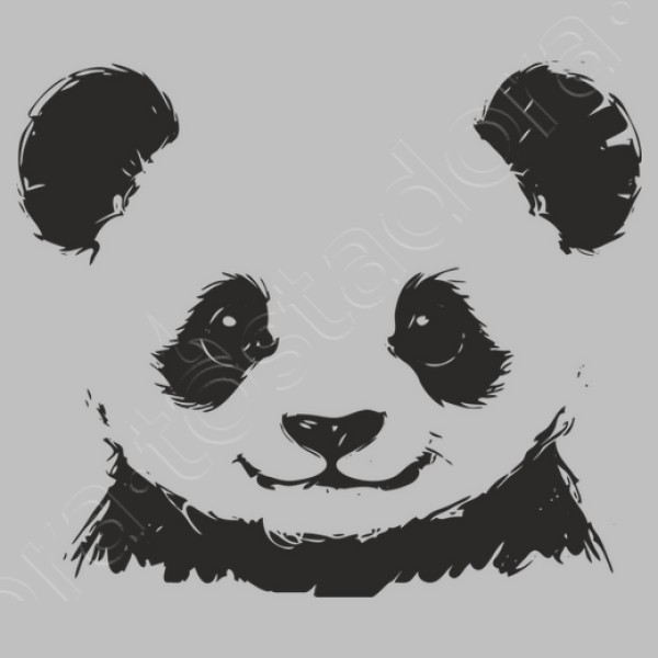 panda arte mono