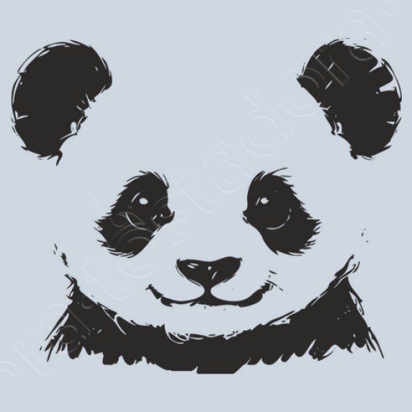 panda arte mono