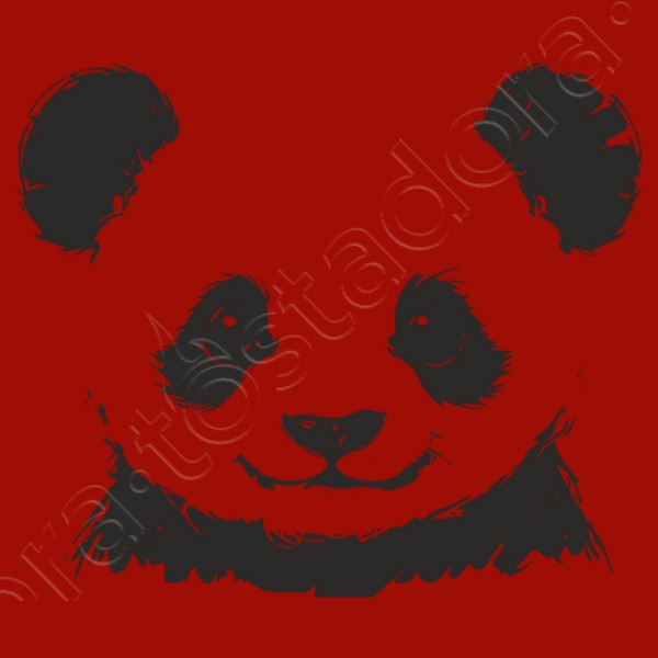 panda arte mono
