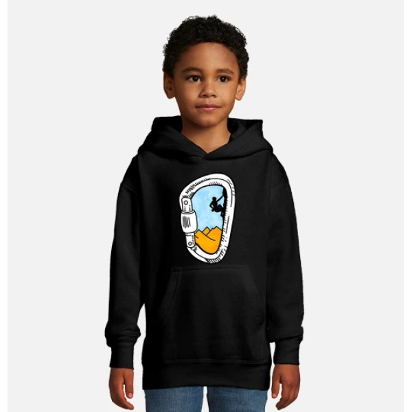 Sudadera para niu00f1os con capucha, azul marino