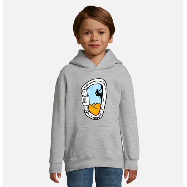 Sudadera para niu00f1os con capucha, azul marino