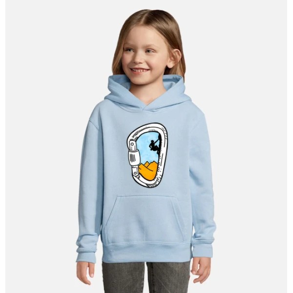 Sudadera para niu00f1os con capucha, azul marino