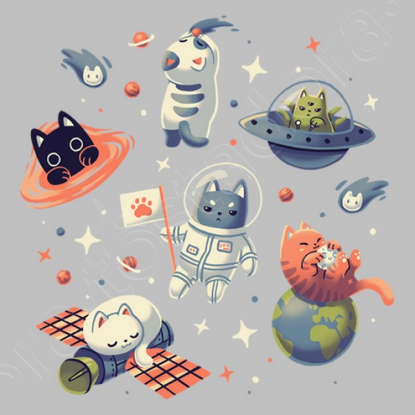 Gatos en el Espacio
