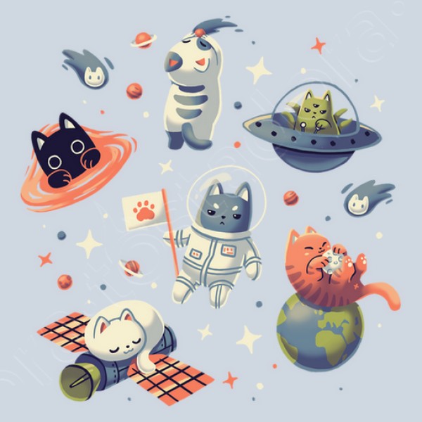 Gatos en el Espacio