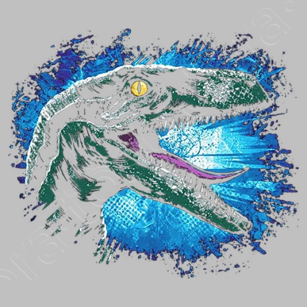 Velociraptor Blue