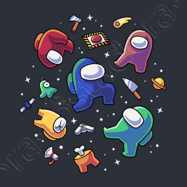 Impostors in Space - Among Us Crewmates