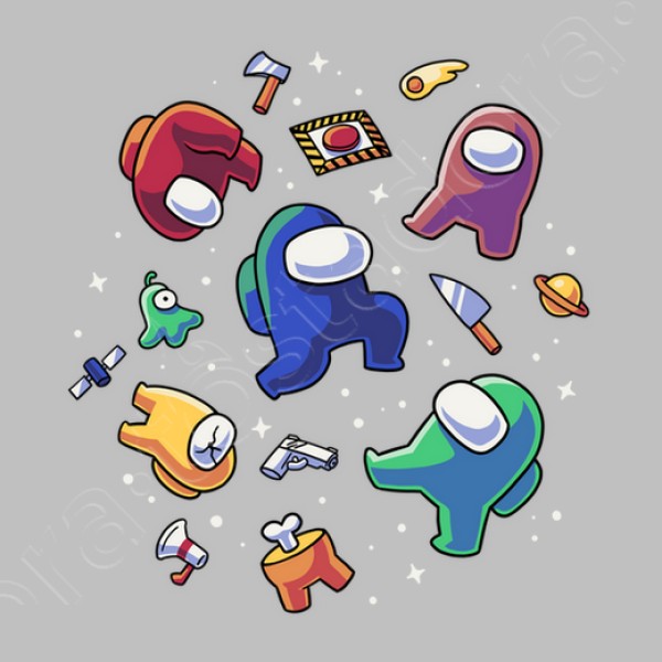 Impostors in Space - Among Us Crewmates