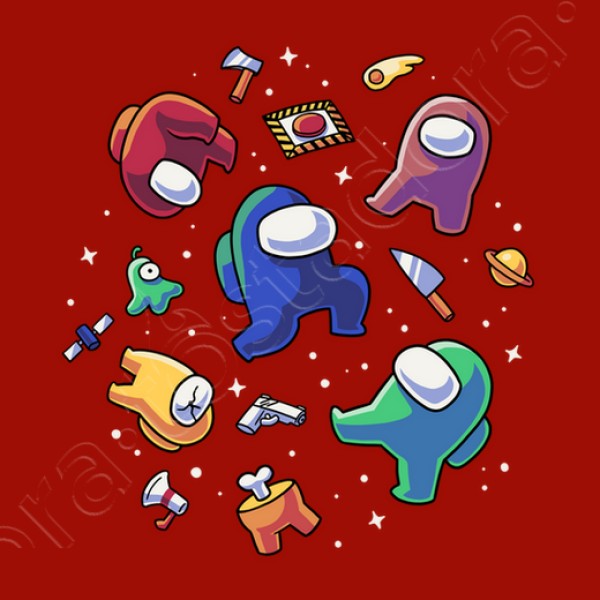 Impostors in Space - Among Us Crewmates