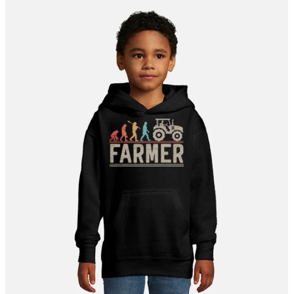 granjero evoluciu00f3n agricultor tractor