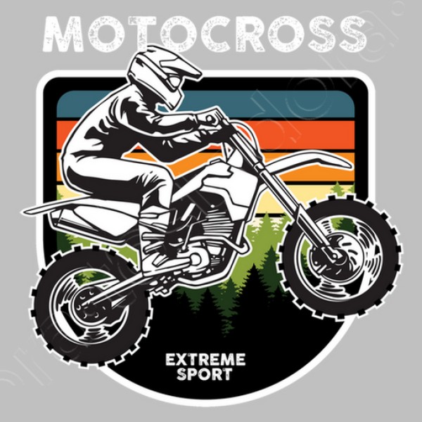 Motocross extreme sport