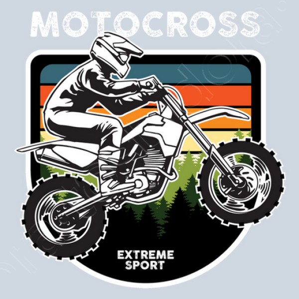 Motocross extreme sport