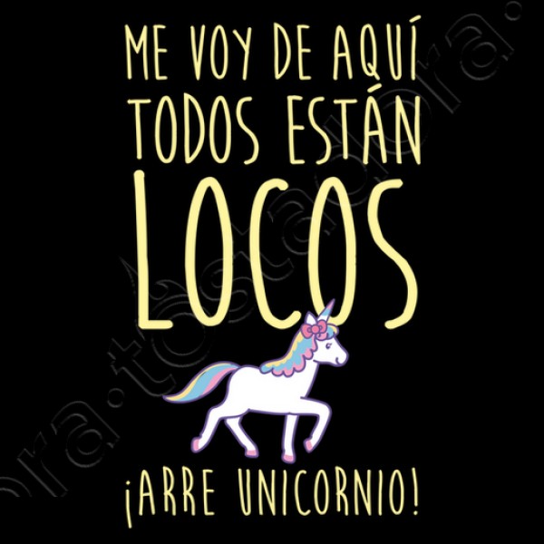 Pijama arre unicornio me voy a la cama a dormir