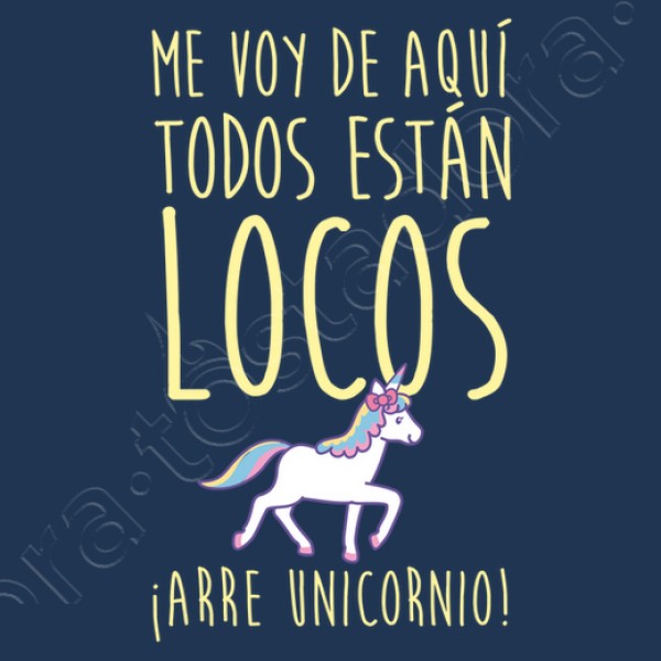 Pijama arre unicornio me voy a la cama a dormir