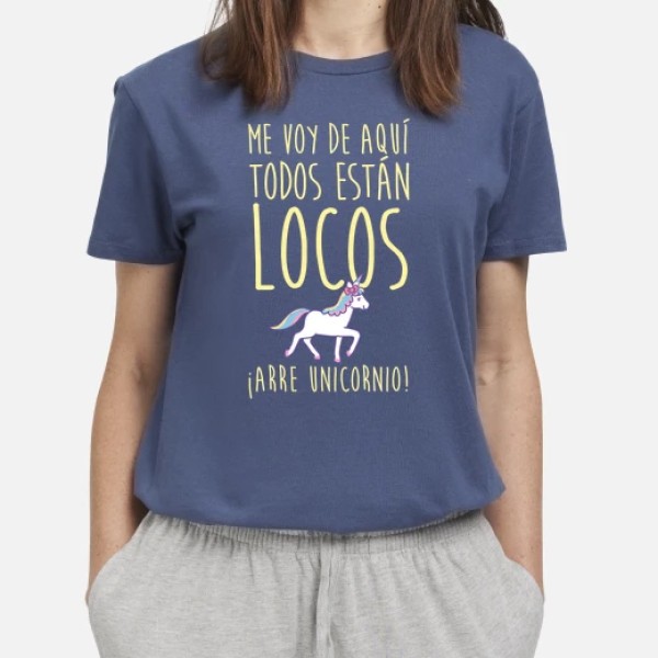 Pijama arre unicornio me voy a la cama a dormir