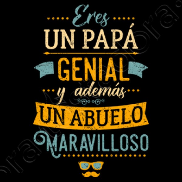 Papu00e1 genial Abuelo maravilloso