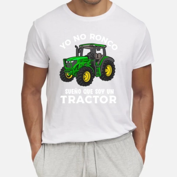 Yo No Ronco Sueu00f1o Que Soy Un Tractor Tractorista Agricultor