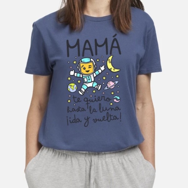 Mamu00e1 te quiero hasta la luna ida y vuel