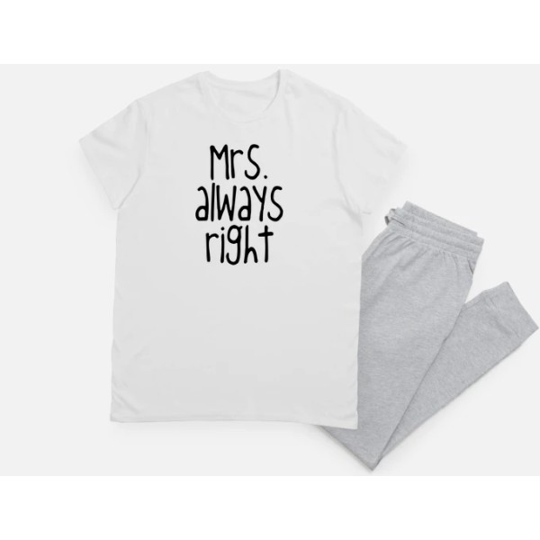 Mrs. Always Right