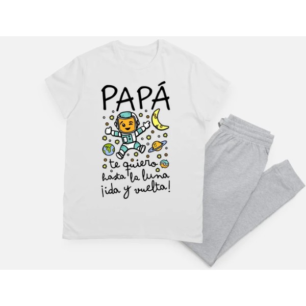 Papu00e1 te quiero hasta la luna ida y vuel regalos personalizados dia del padre