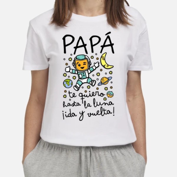 Papu00e1 te quiero hasta la luna ida y vuel regalos personalizados dia del padre