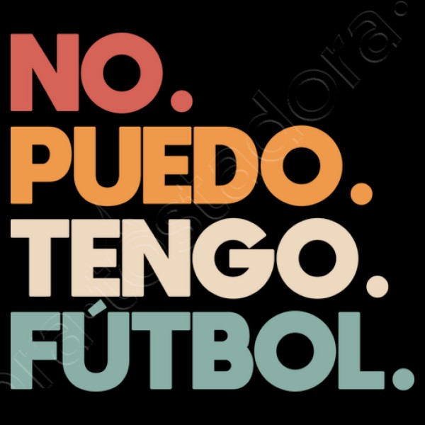 No puedo tengo futbol
