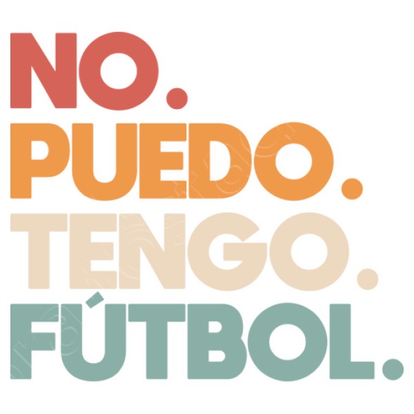 No puedo tengo futbol