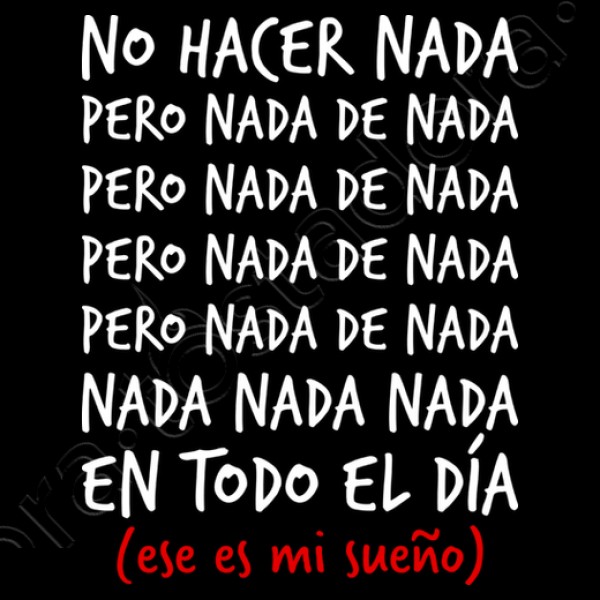 No hacer nada,,,