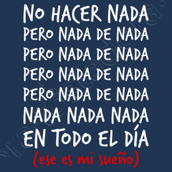 No hacer nada,,,