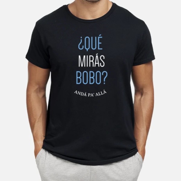Que miras bobo
