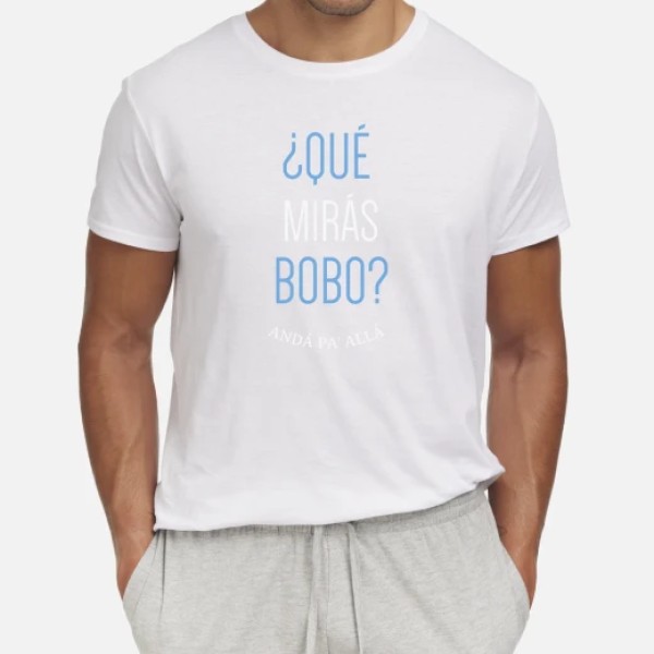 Que miras bobo