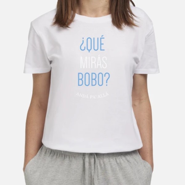 Que miras bobo