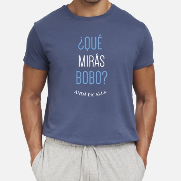 Que miras bobo